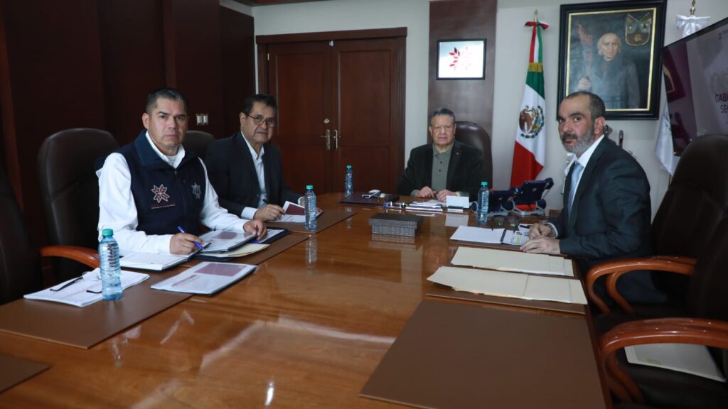 Gabinete de seguridad de Hidalgo reporta avances contra la delincuencia