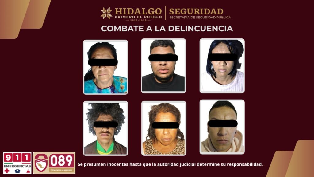Con múltiple detención, la SSPH combate al delito de préstamos “gota a gota” en Actopan