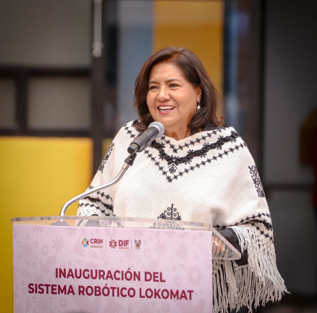 DIF Hidalgo adquiere tecnología robótica para rehabilitación.